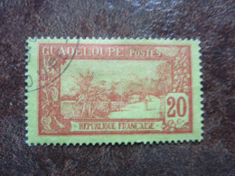 1905  La Grande Soufrière  20c    Y&T= 61   TBE - Usati