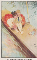 Lawson Wood: "I'm Fond Of What I Fancy!" Artistique Series No.2883, 1915 - Wood, Lawson