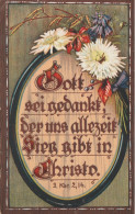 TH3584   --   GOTT.....  --  Psalm  --  SPRUCHKARTE, SAYING CARD  --  1921 - Sonstige & Ohne Zuordnung