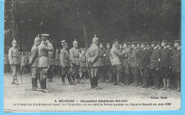 Guerre 1914-1918-Mézières(Charleville)-Le KRONPRINZ (fils Du Kaiser)-revue Des Boys-Scouts Au Square Bayard En Juin 1918 - 1. Weltkrieg