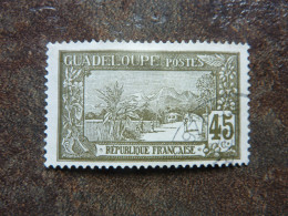 1907  La Grande Soufrière  45c    Y&T= 66   TBE - Oblitérés