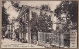 CPA 66 - VERNET LES BAINS - Avenue Des Bains - TB PLAN Rue CENTRE VILLAGE ANIMATION VILLA Hôtel ? - Other & Unclassified