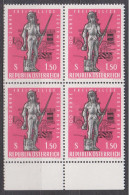 1963 (3) , 100 Jahre Freiwillige Feuerwehr ( Mi.Nr.: 1131 ) 4-er Block Postfrisch ** - Nuovi