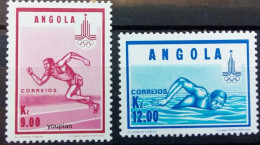 Angola 1980, Summer Olympic Games In Moscow, MNH Stamps Set - Angola