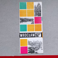 WROCLAW - POLAND, Vintage Tourism Brochure, Prospect, Guide (pro3) - Dépliants Touristiques