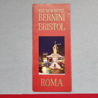 ROME ITALY - HOTEL BERNINI BRISTOL , Vintage Tourism Brochure, Prospect, Guide (pro3) - Reiseprospekte