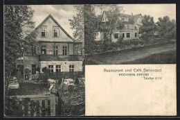 AK Hochheim-Erfurt, Restaurant Und Café Sanssouci  - Erfurt