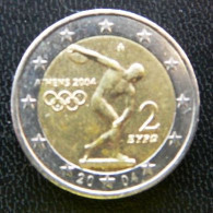 Greece - Grece - Griekenland   2 EURO 2004      Speciale Uitgave - Commemorative - Griekenland