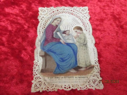 Holy Card Lace,kanten Prentje, Santino, Edit Bouasse Lebel Nr 993 - Andachtsbilder