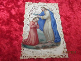 Holy Card Lace,kanten Prentje, Santino, Edit Bouasse Lebel Nr 1063 - Andachtsbilder