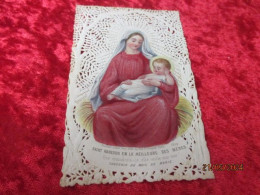 Holy Card Lace,kanten Prentje, Santino, Edit Bouasse Lebel Nr 674 - Andachtsbilder