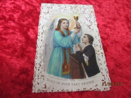 Holy Card Lace,kanten Prentje, Santino, Edit Bouasse Lebel Nr 3088 - Andachtsbilder