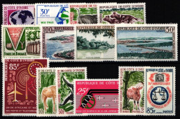 Elfenbeinküste Jahrgang 1963 Postfrisch #NH518 - Ivory Coast (1960-...)