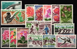 Elfenbeinküste Jahrgang 1961 Postfrisch #NH516 - Costa De Marfil (1960-...)