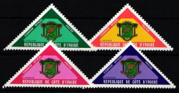 Elfenbeinküste Markenmarken 1-4 Postfrisch #NH531 - Ivory Coast (1960-...)