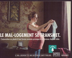 FONDATION ABBE PIERRE LE MAL LOGEMENT SE TRANSMET - Publicité