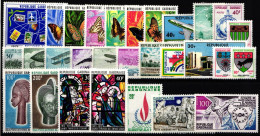 Gabun Jahrgang 1973 Postfrisch Ohne Blöcke Und 507-508 #NH545 - Gabón (1960-...)