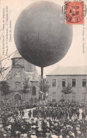CHARLEVILLE (Ardennes) - Place Sépulcre - Fêtes 3e Centenaire 1906 - Départ Du Ballon - Montgolfière - Voyagé (2 Scans) - Charleville