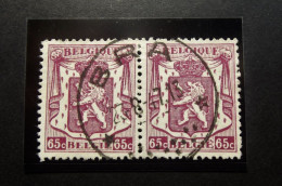 Belgie - Belgique - 1945 - Klein Staatswapen - OPB/COB  N° 711  - 65 C  - étoiles ** - BRA - 1935-1949 Piccolo Sigillo Dello Stato