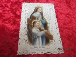 Holy Card Lace,kanten Prentje, Santino, Edit Bouasse Lebel Nr 1182 - Images Religieuses