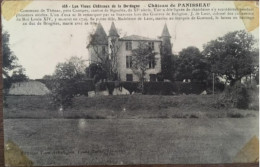 Cpa 24 Dordogne, Château De Panisseau, Thénac, éd L.Garde, écrite En 1914? - Autres & Non Classés