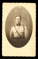 Carte Photo Militaire Soldat Du 3eme Regiment Du Genie Photographie Modern Studio Arras ( Format 9cm X 14cm ) - Regimientos