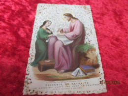 Holy Card Lace,kanten Prentje, Santino, Edit Bouasse Lebel Nr 1220 - Andachtsbilder