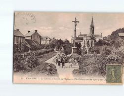 CABOURG : Le Calvaire Et L'Abside De L'Eglise - état - Cabourg