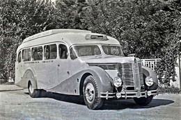 Latil Ancien Autocar - Carrosserie Grange - Route Castres-Toulouse   - 15x10cms PHOTO - Bus & Autocars