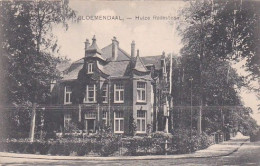 1889	166	Bloemendaal, Huize Rodesteijn (minuscule Vouwen In De Hoeken) - Bloemendaal