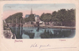 1889	61	Haarlem, ’t Spaarne (poststempel 1901)(zie Hoeken) - Haarlem