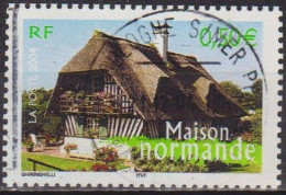Portraits De Régions - FRANCE - Maison Normande - N° 3702 - 2004 - Used Stamps