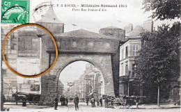 76 ROUEN  Millénaire Normand 1911 Porte Rue Jeanne D'Arc - Rouen