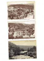 Lot 3 Cpa - INDRE - 36 - LE PIN - PANORAMA SUR LA Creuse - LA GRANDE BOUCLE - Bains De George Sand - - Other & Unclassified