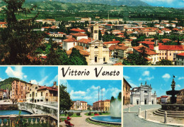 ITALIE - Vittorio Veneto - Multi-vues De Différents Monuments De La Ville - Carte Postale Ancienne - Treviso