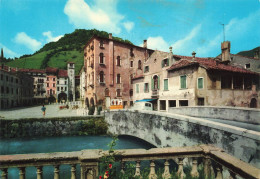 ITALIE - Vittorio Veneto - Place Faminio - Musée Ceneda - Animé - Vue Générale - Carte Postale Ancienne - Treviso