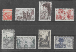 N° 736/737/738/739/740/741/742/743  NEUF** - Unused Stamps