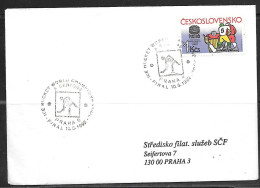1992 Czechoslovakia World Hockey Championship - Lettres & Documents