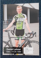 Autogramm Daniel Lehner Gourmetfein Simplon Wels - Radsport