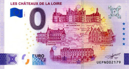 Billet Touristique - 0 Euro - France - Les Châteaux De La Loire (2024-1) - Essais Privés / Non-officiels