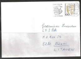 1997 Eschborr (3.3.97) To Birzai Lithuania - Cartas & Documentos
