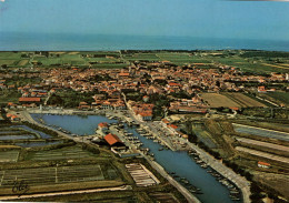 ILE DE RÉ - Vue Générale Sur Port - Au Fond, La Ville Et L'Eglise - Ile De Ré