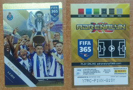 AC - 231 FC PORTO  28 TIMES PORTUGUESE CHAMPIONS  FANS MILESTONES  PANINI FIFA 365 2019 ADRENALYN TRADING CARD - Trading Cards