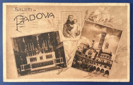 767 ITALY ITALIA VENETO SALUTI DA PADOVA RARE POSTCARD - Padova