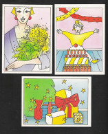 3 Oude Postkaarten - C P A  - FLAIR VIERT FEEST  (T 196) - Werbepostkarten