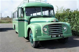 Citroen  -  Ancien Autobus   - 15x10cms PHOTO - Busse & Reisebusse