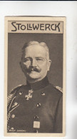 Stollwerck Album  Deutsche Heerführer Kommandierende Generale Dedo Von Schenck   #19 RARE - Stollwerck