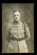 Carte Photo Militaire Soldat Du 51eme Regiment D' Infanterie Photographie Arnoux Amiens  ( Format 9cm X 14cm ) - Regimenten