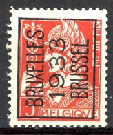 BE  PO 263  (*)  ---   BRUXELLES  ---   1936 - Typografisch 1932-36 (Ceres En Mercurius)