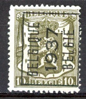 BE  PO 326 A  (*)   ---   BELGIQUE   ---   1937 - Typo Precancels 1936-51 (Small Seal Of The State)